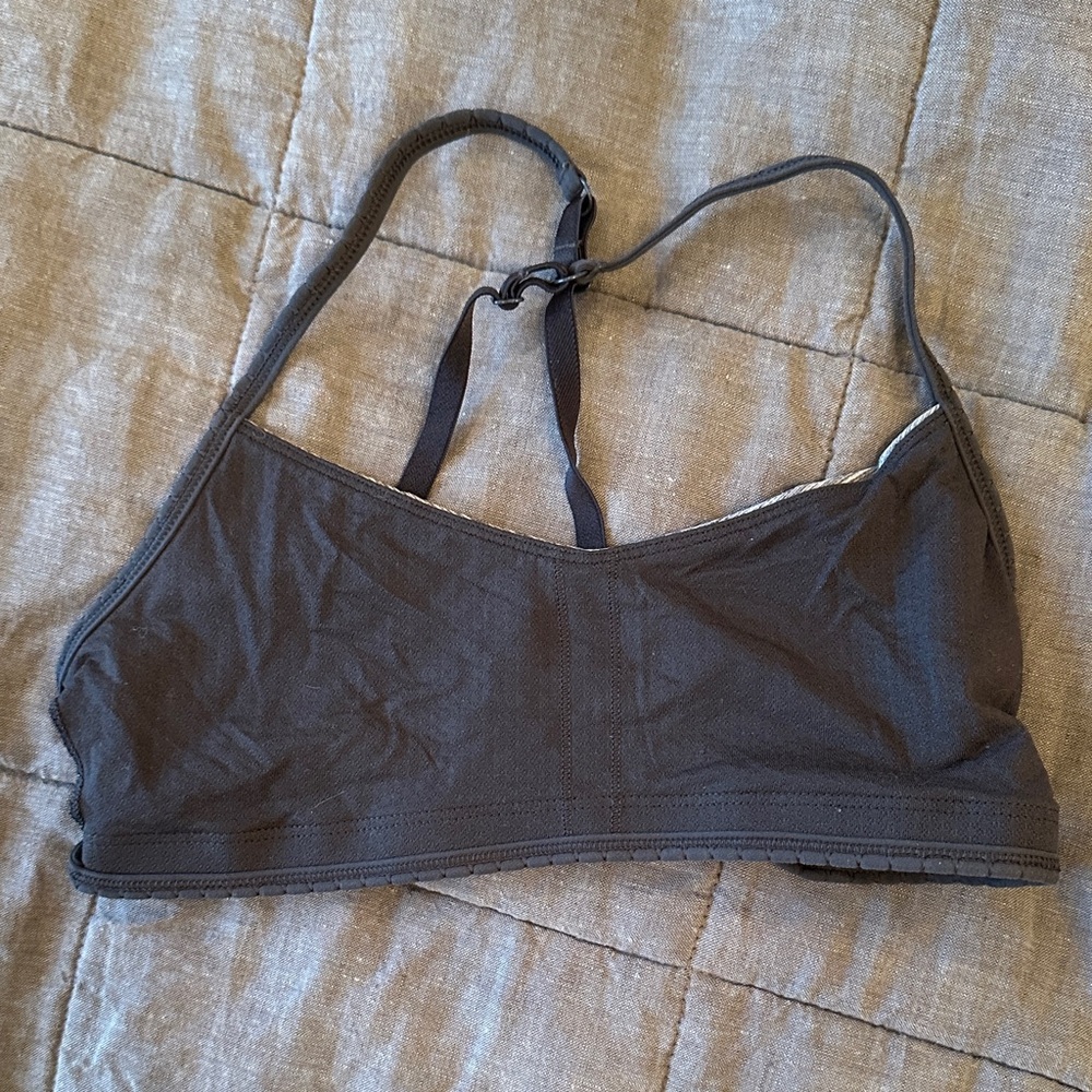 Women's Gray Sports Bra